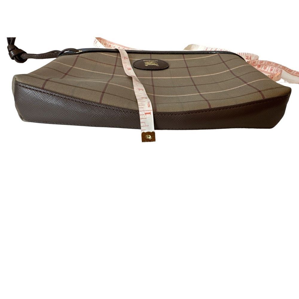 Burberrys Nova Check Clutch Bag Canvas Beige Auth bs12794 - Picture 6 of 13